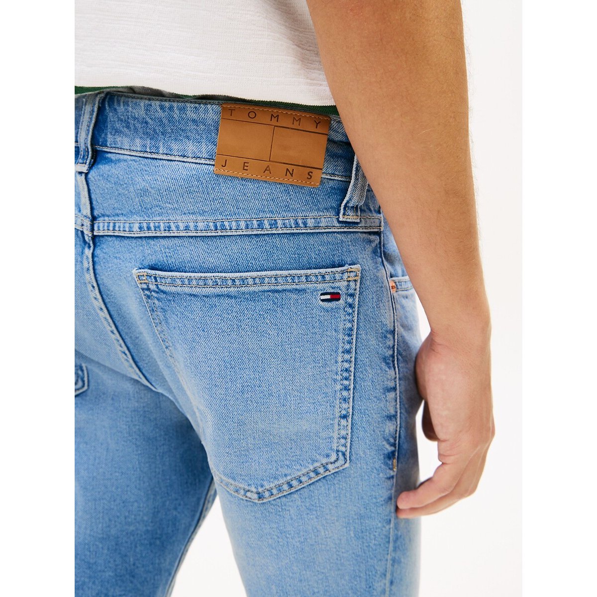 Shorts Ronnie Lifestyle blue denim, TOMMY JEANS