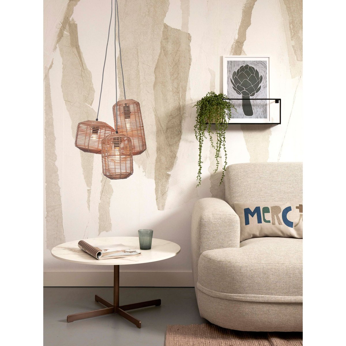 Suspension Rotan TANAMI rotan, GOOD & MOJO