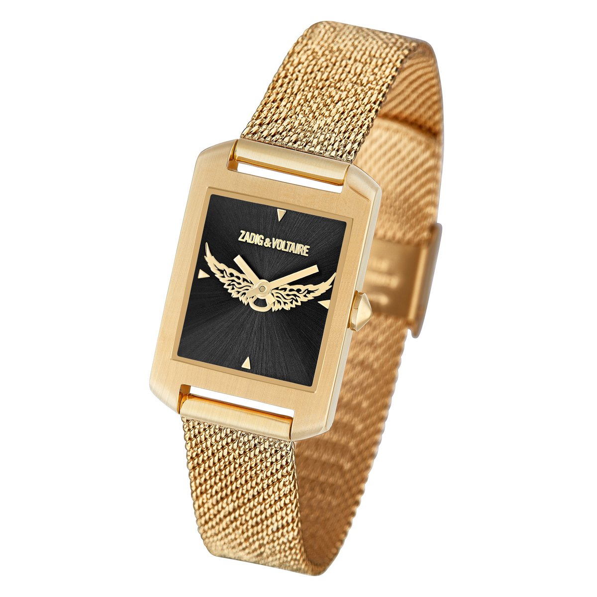 Montre Analogique  VOLTAIRE doré noir doré, ZADIG&VOLTAIRE