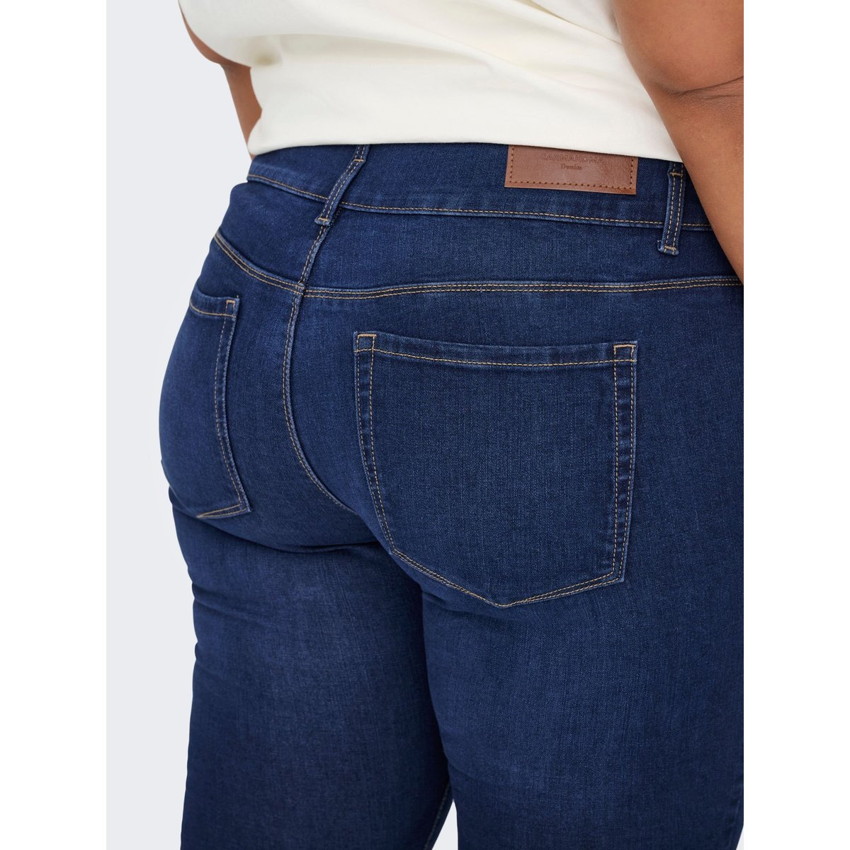 Jean Skinny medium blue denim, ONLY CARMAKOMA