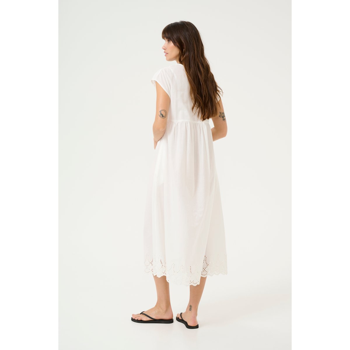 Dress beige spring gardenia, CULTURE