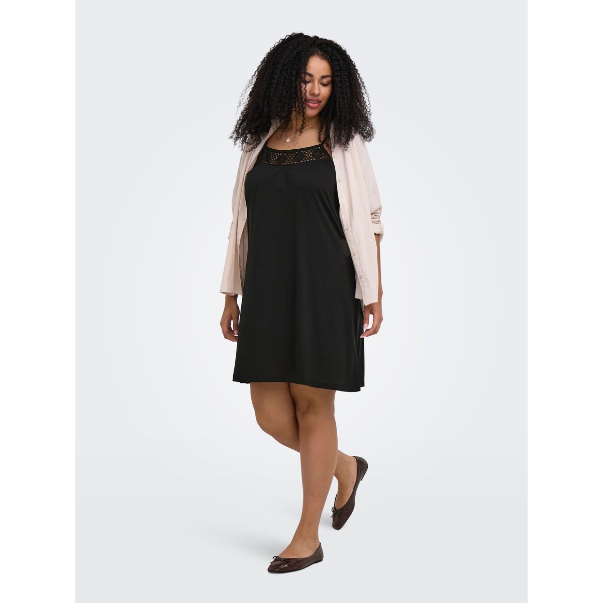 Robe noire - black, ONLY CARMAKOMA
