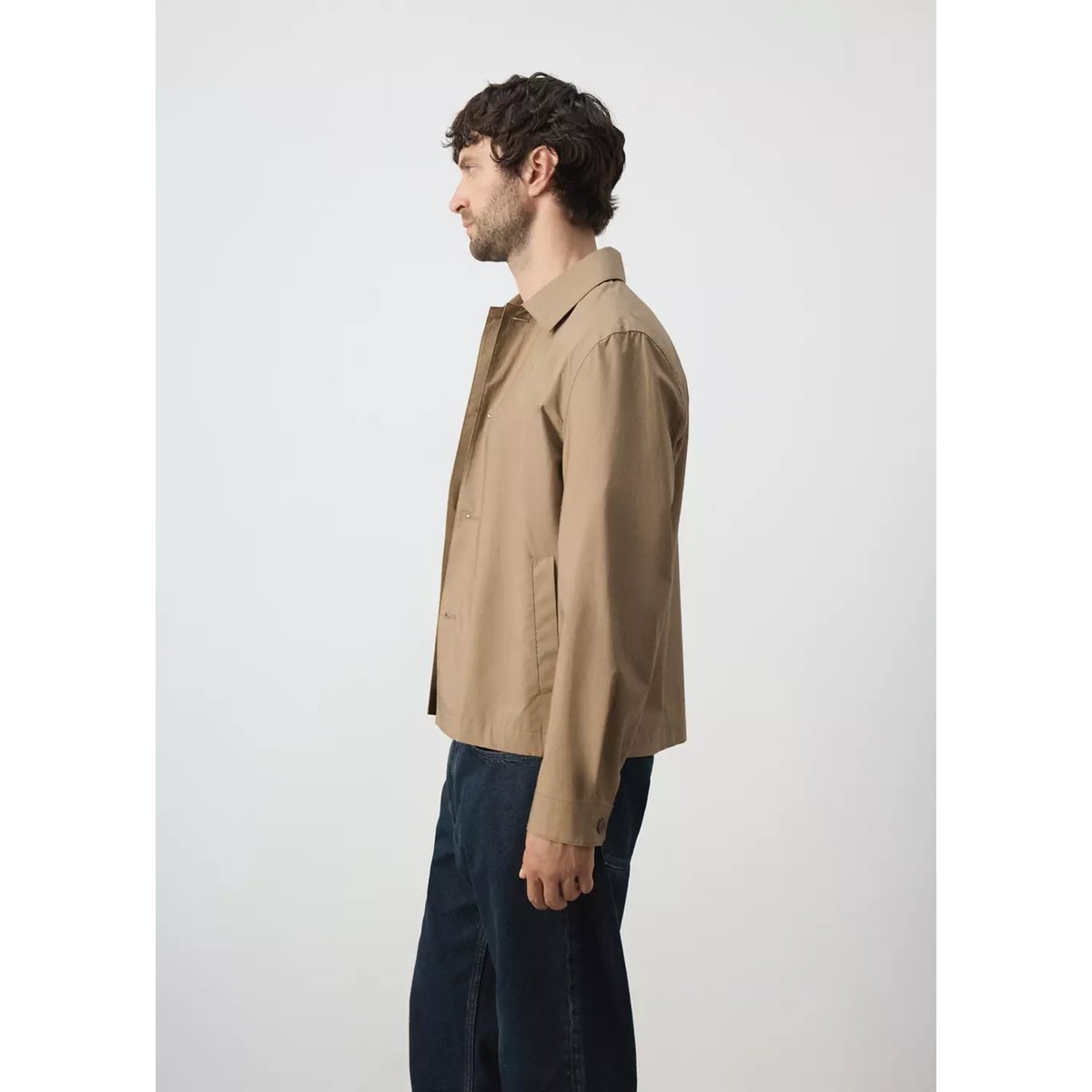 Veste légère coton orange brûlé, MANGO MAN