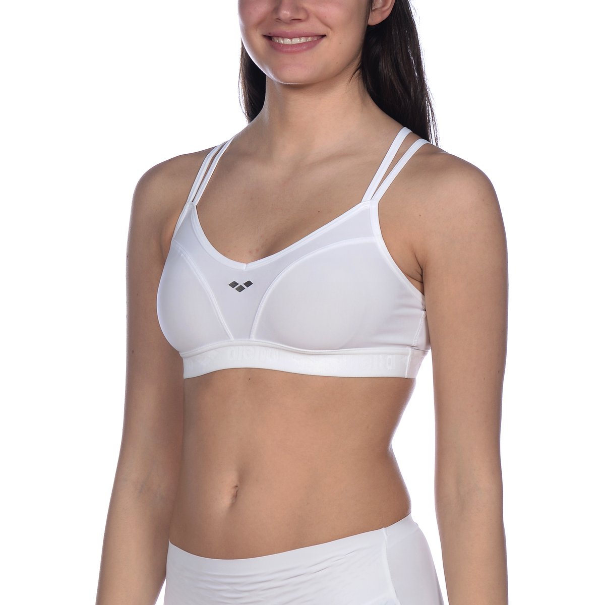 Soutien-gorge de sport Daphne soutien moyen et bonnet B white, ARENA