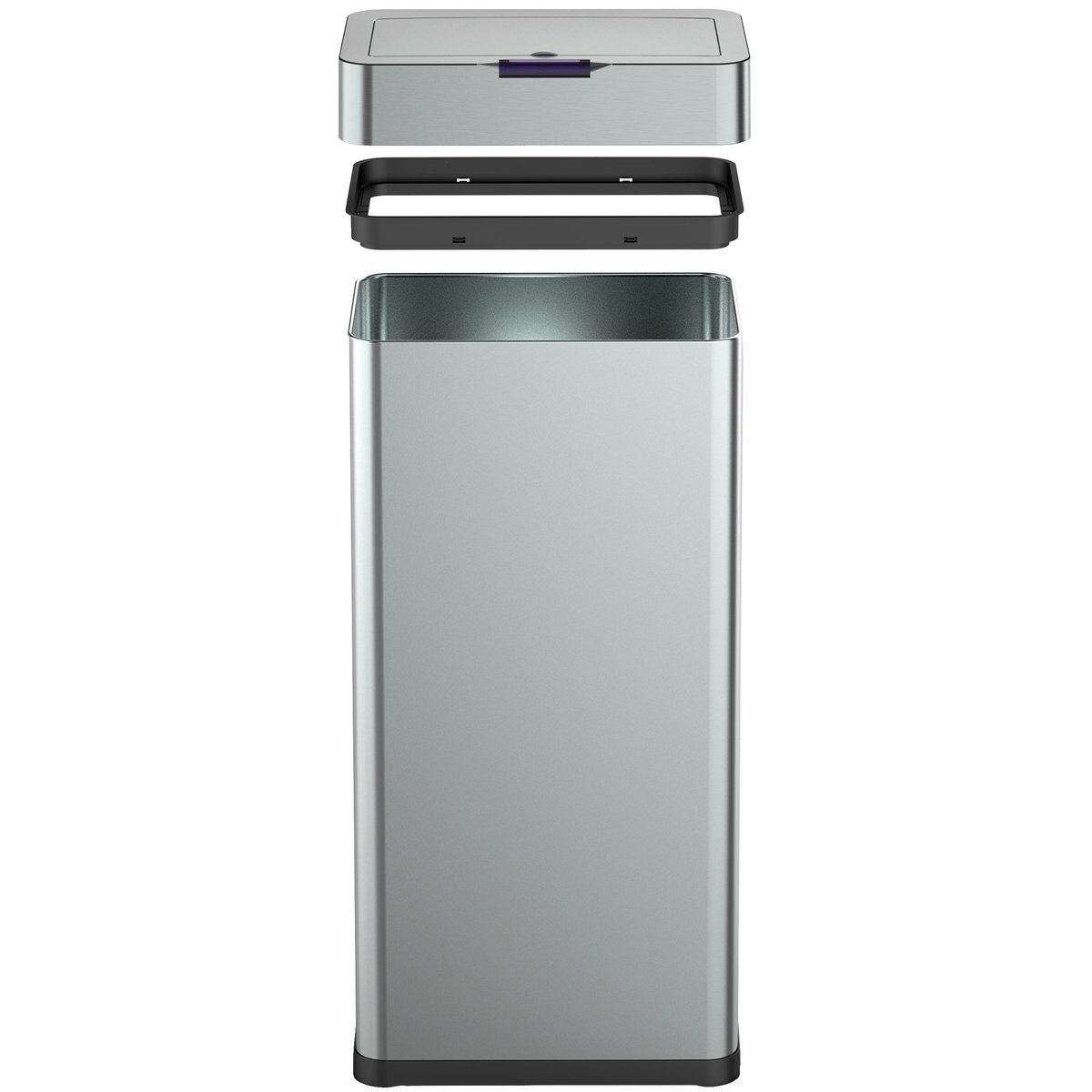 Poubelle de cuisine automatique DAYTONA 90L argent, KITCHEN MOVE