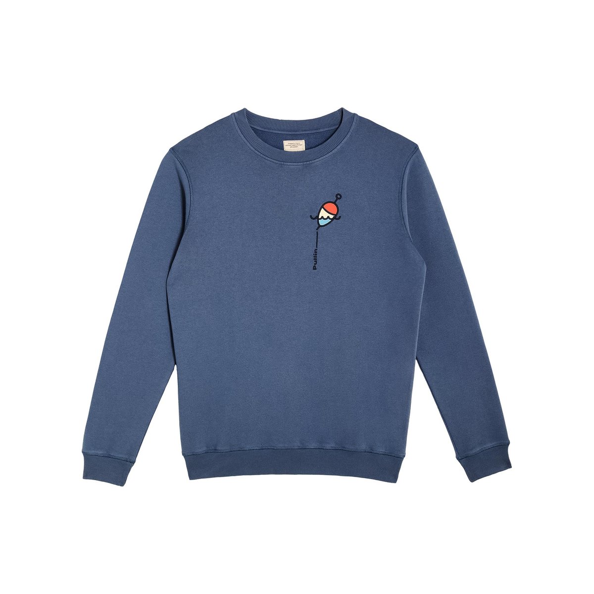 SWEAT BOUCHON bleu, PULLIN