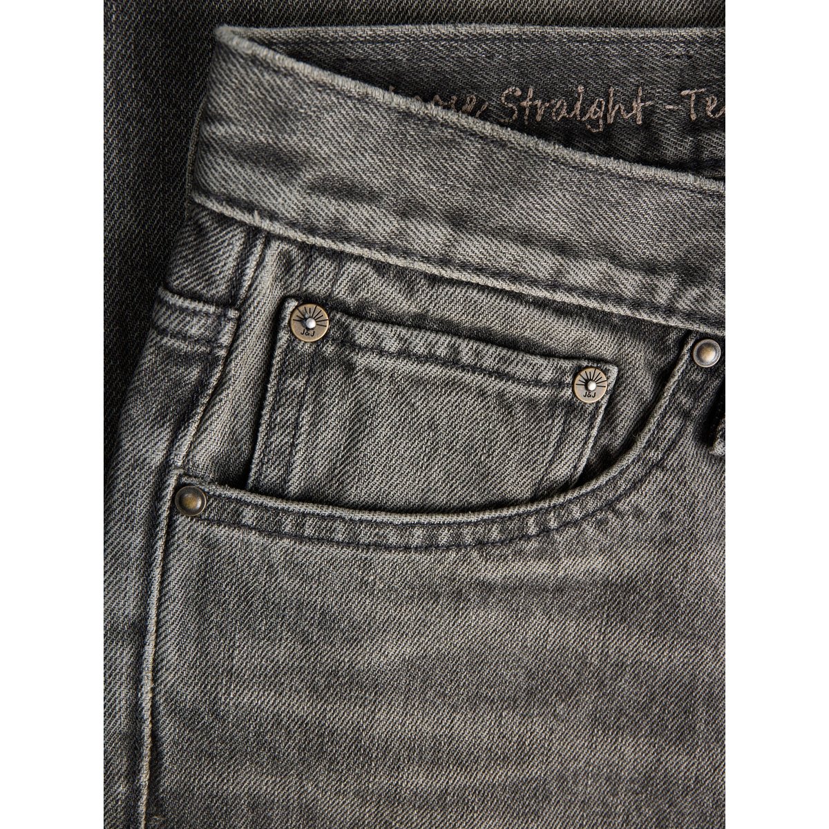 Jean À Coupe Ample black denim, JACK & JONES
