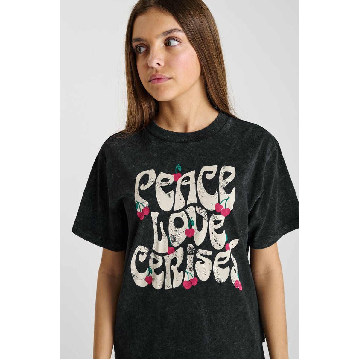 Tee-Shirt TOBELLAG black, LE TEMPS DES CERISES