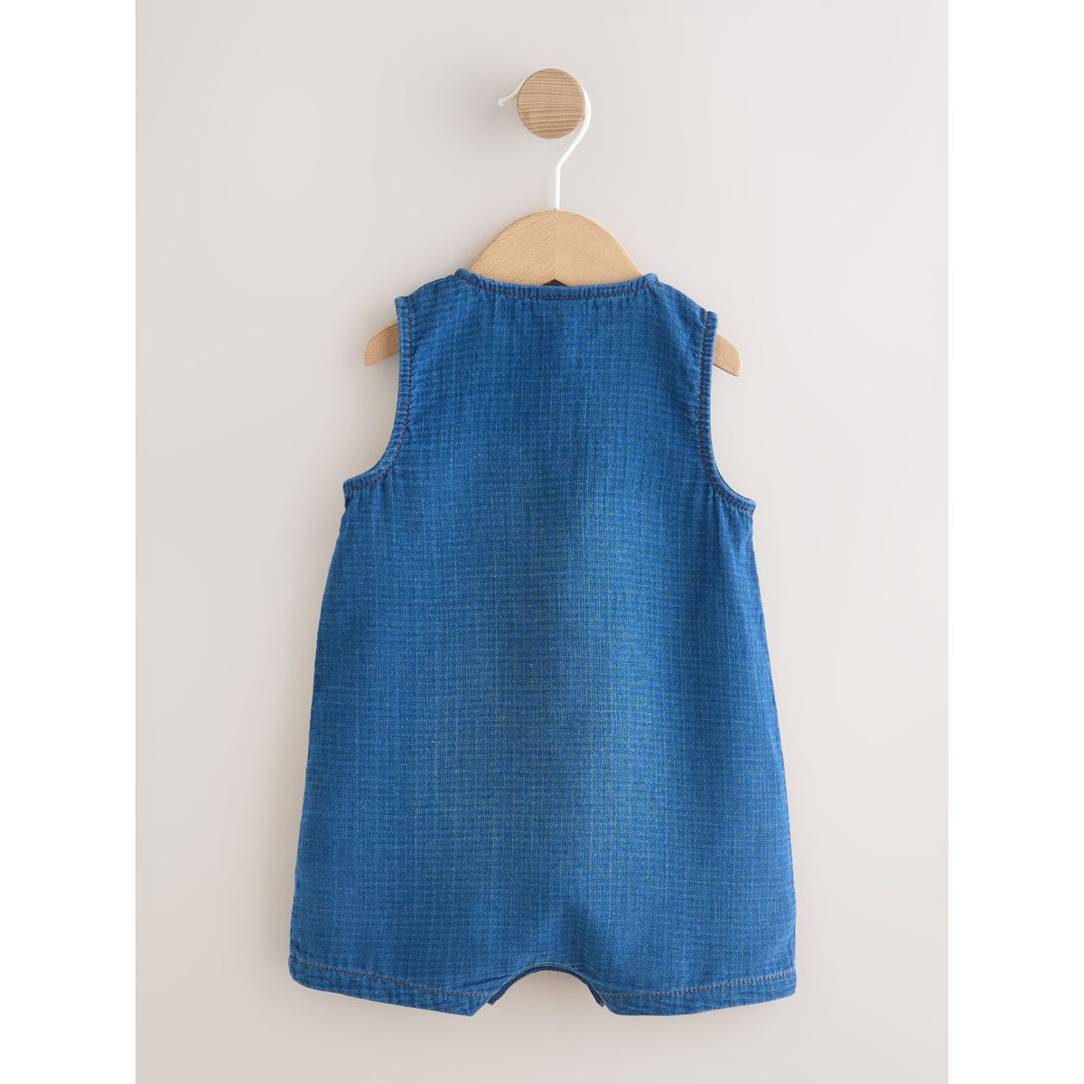 Barboteuse bébé en jersey bleu marine, NEXT