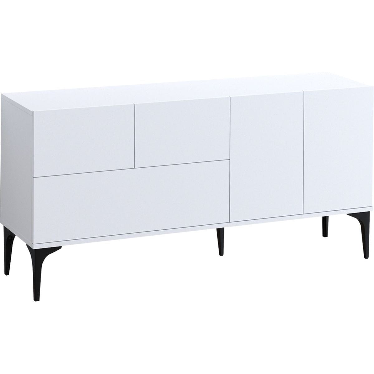 Buffet 5 portes - TAVIRA blanc, HOMIFAB
