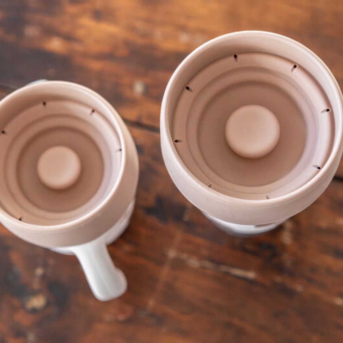 Coffret duo 2 tasses rose, marron, BEABA