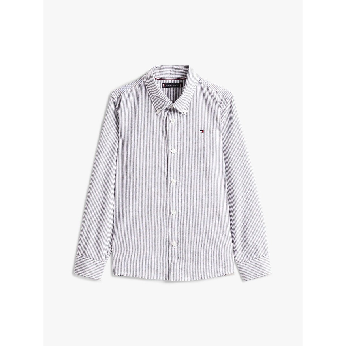Chemise manches longues rayé bleu marine, TOMMY HILFIGER