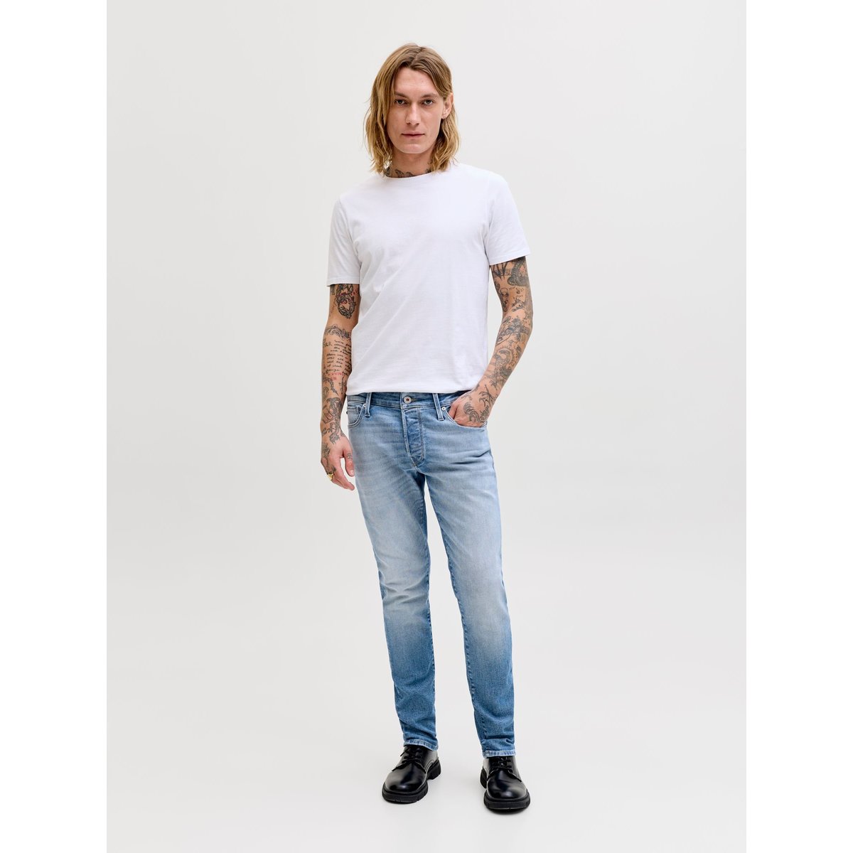 Jean Slim blue denim, JACK & JONES