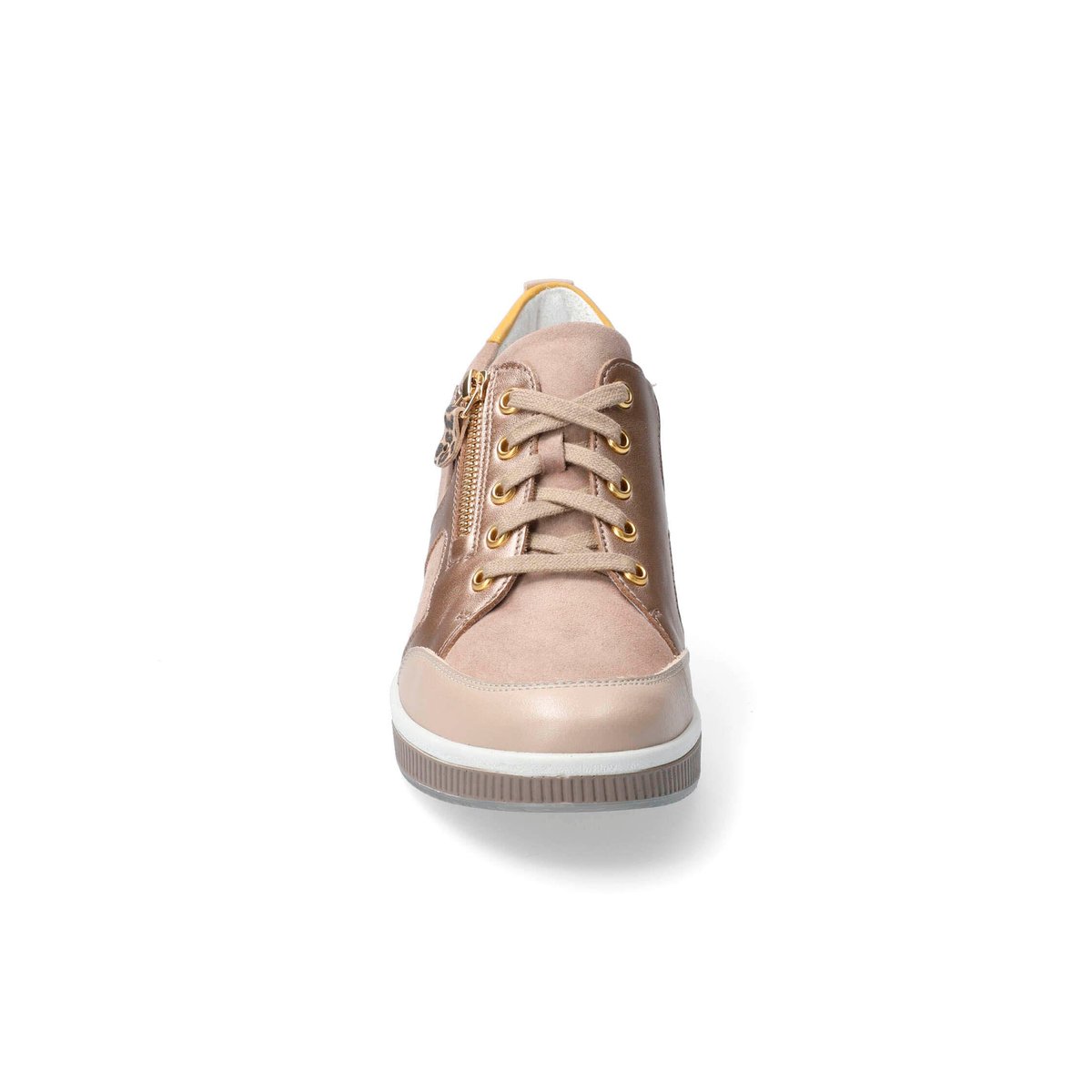 Baskets en cuir nubuck TRUDIE marron 5132, MEPHISTO