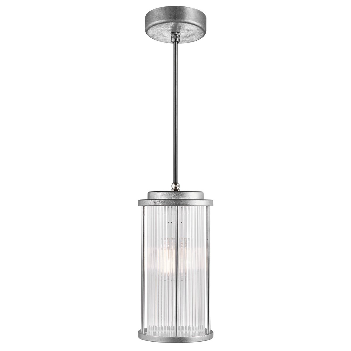 Suspension Cylindrique agréable et élégante pour l'exterieur en acier galvanisé, LINTON acier galvanisé, NORDLUX