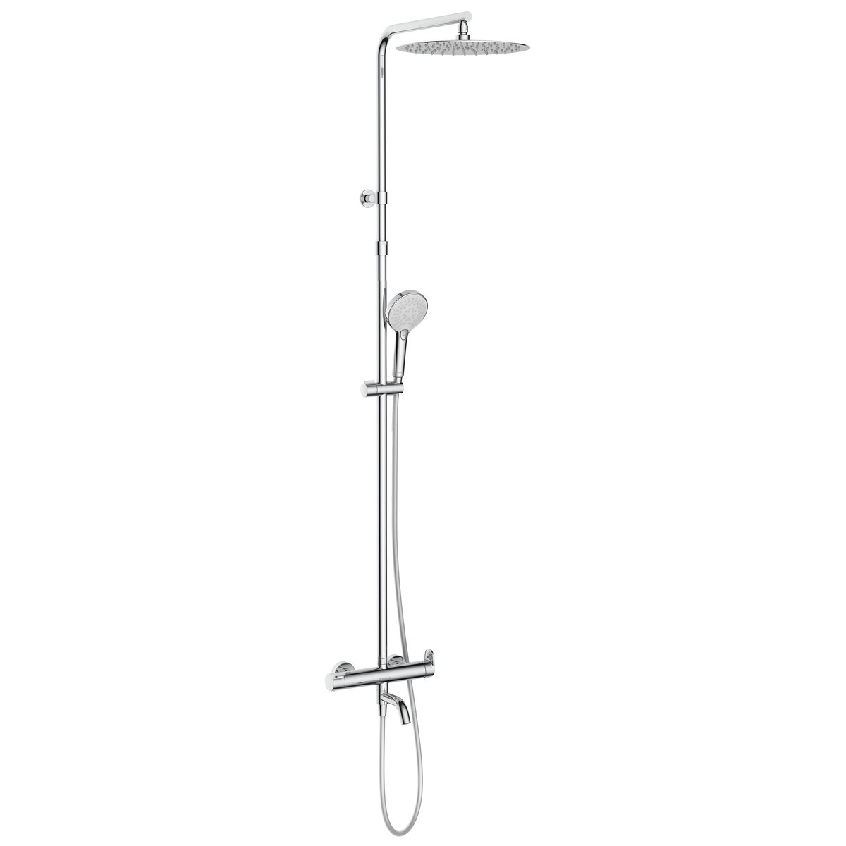 Colonne de douche avec robinet, ICONE chrome, SENSEA