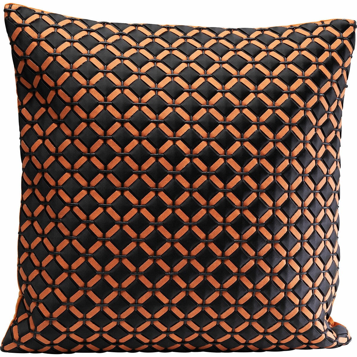 Coussin Mina orange 45x45cm orange, KARE DESIGN