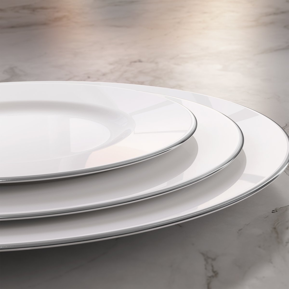 Plat Rond Plat ANMUT couleur unique, VILLEROY & BOCH SIGNATURE