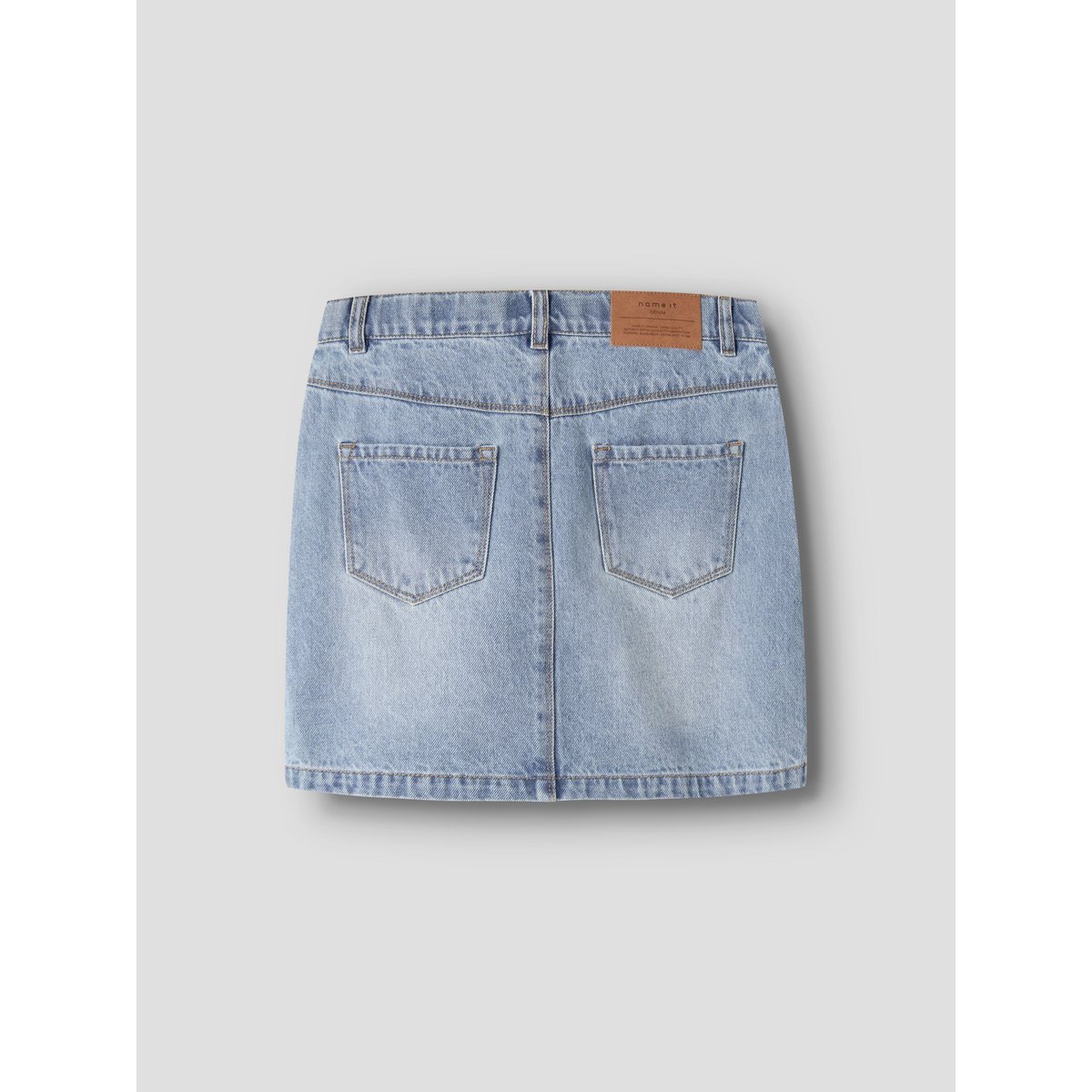 Jupe bleu - light blue denim1, NAME IT
