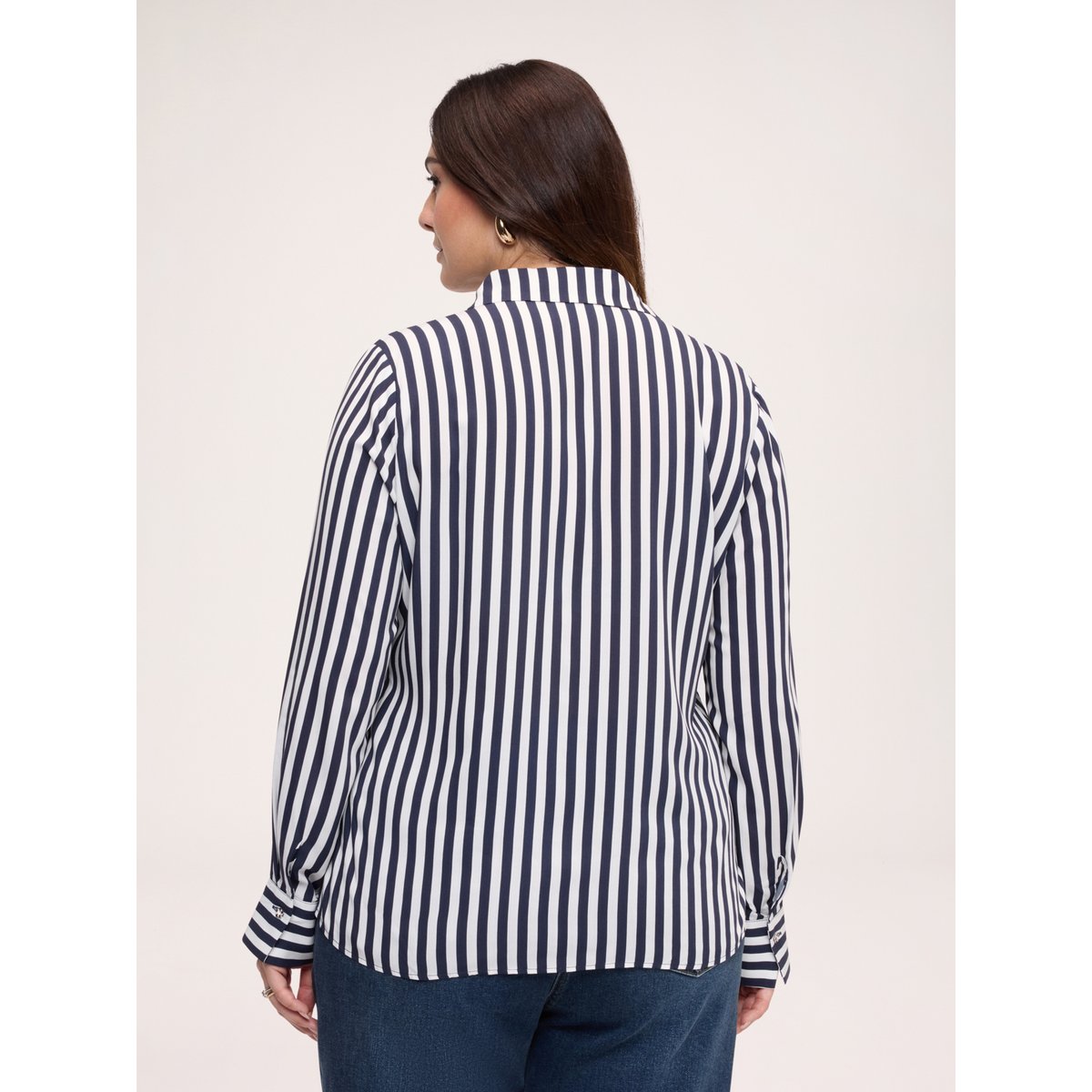 Chemise rayée bleu, FIORELLA RUBINO