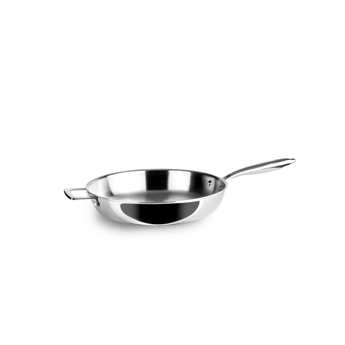 Poêle triply natural 32 cm argent / métallique, IBILI