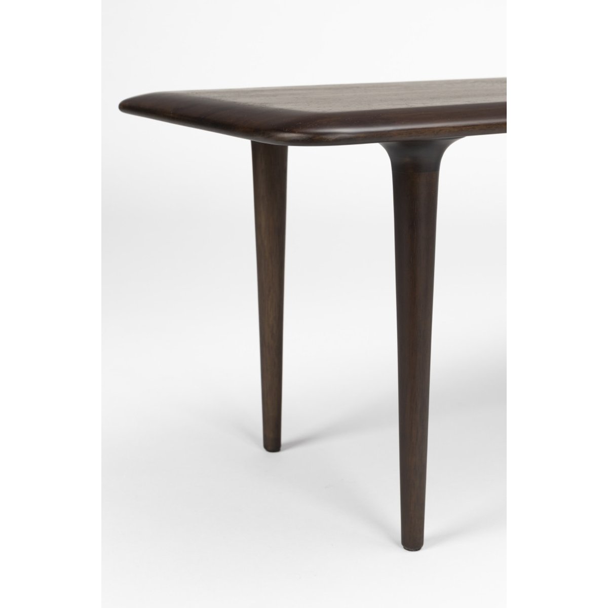 Table basse design carré en bois, L.110 , ELROY marron, DUTCHBONE