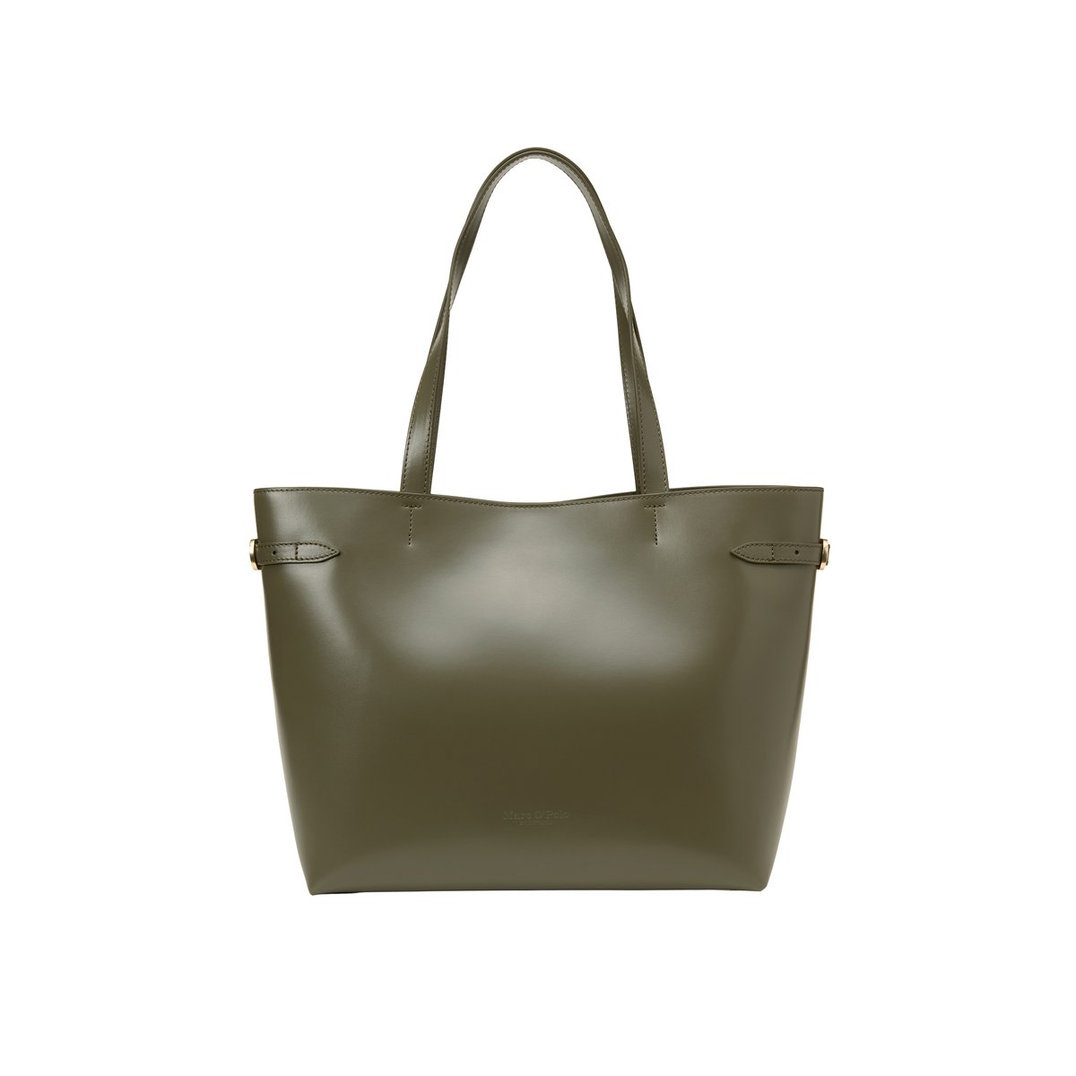 Sac cabas Tara, grand modèle avec sangles latérales vert, MARC O'POLO