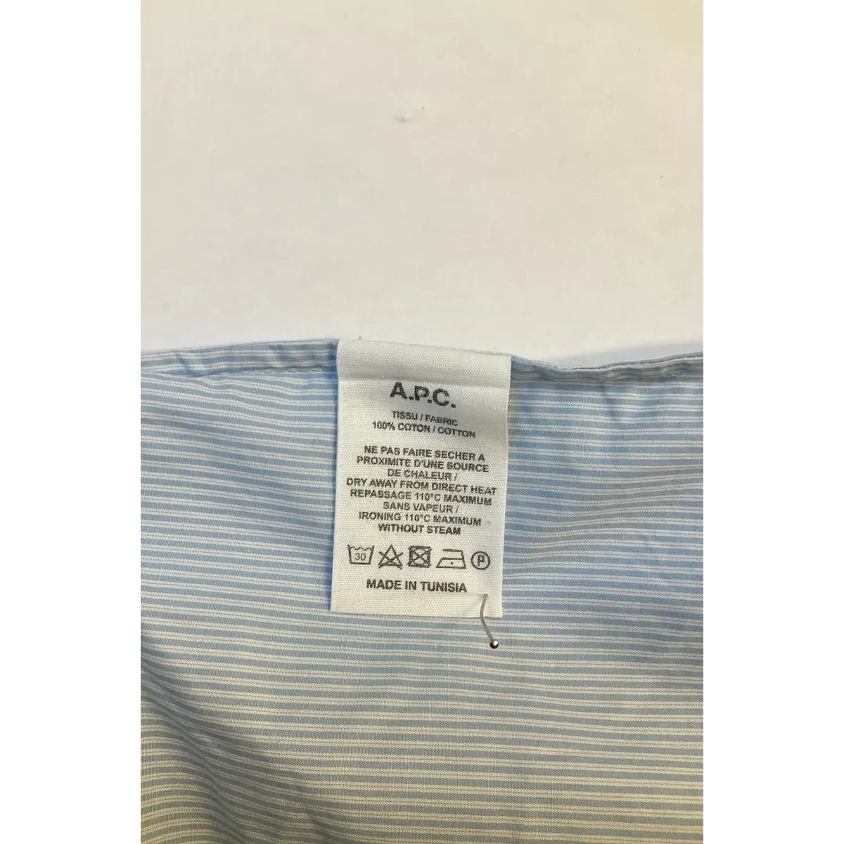 Chemise - Très Bon État bleu, APC