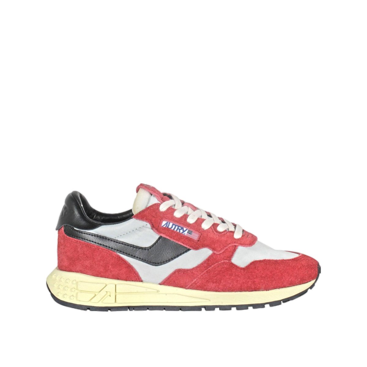 Sneakers AUTRY REELWIND LOW rouge / noir, AUTRY