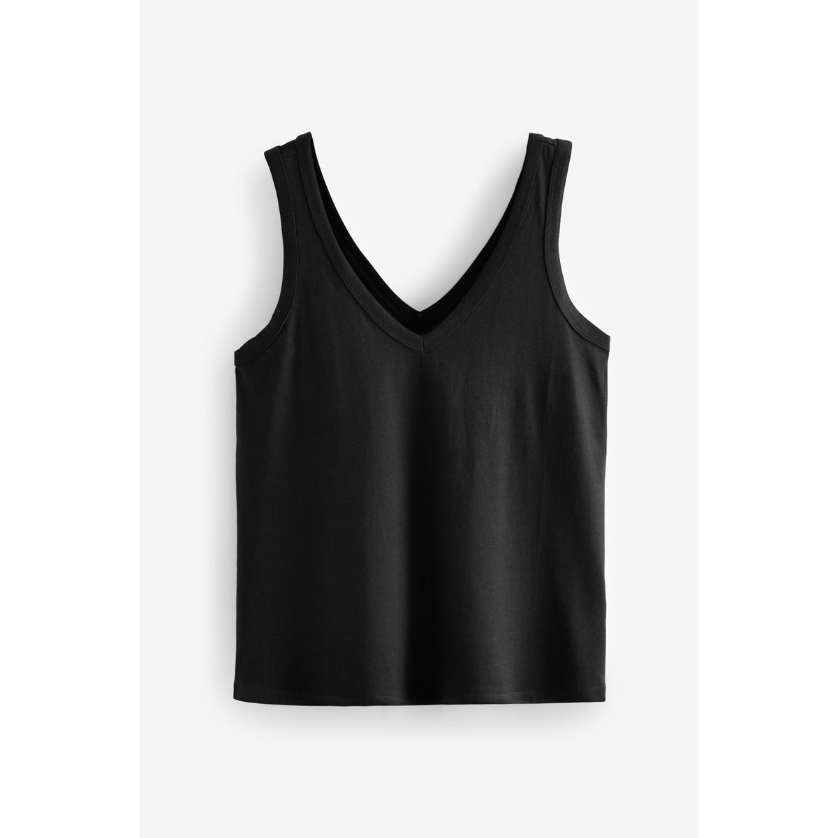 Débardeur ample en modal, lot de 3 blanc/noir/gris marl, NEXT