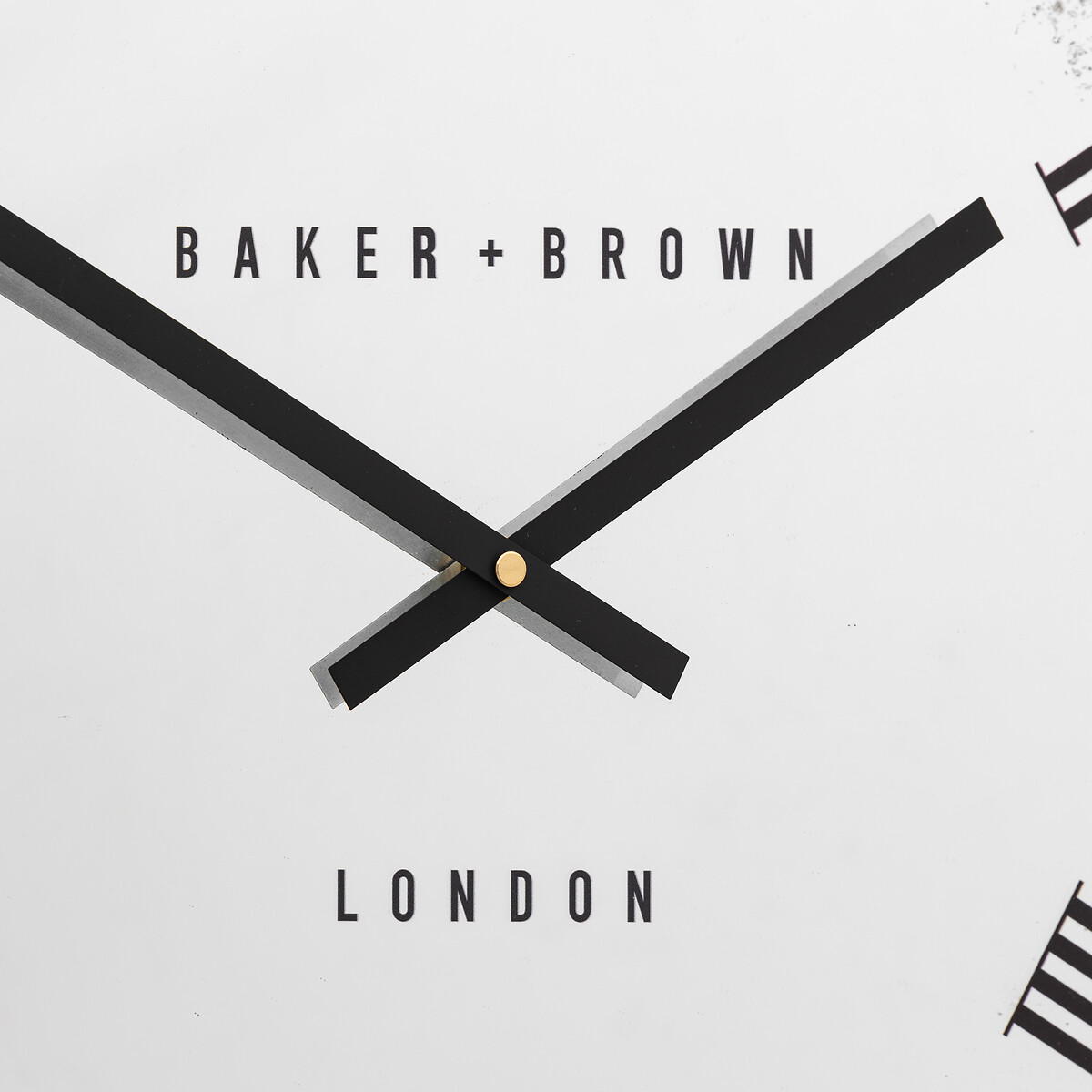 Chester Wall Clock 50cm black, SO'HOME