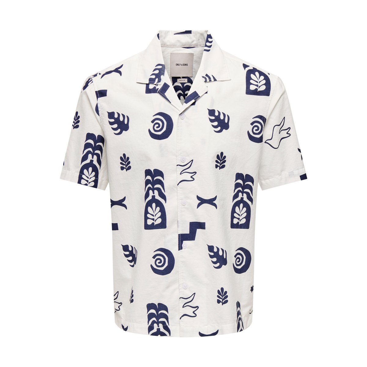 Chemise De Vacances egret, ONLY & SONS