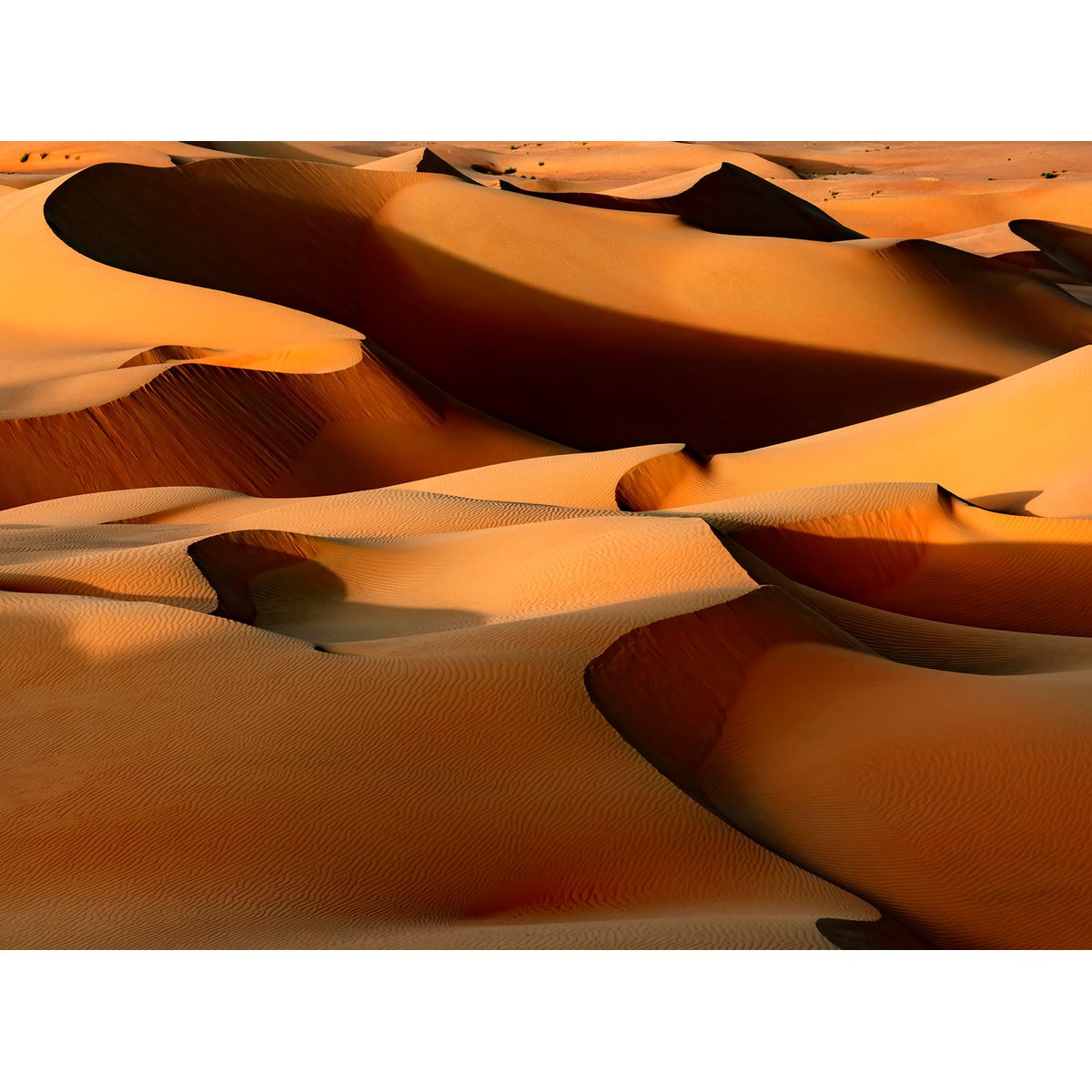 Papier peint panoramique dune orange intissé, HEXOA