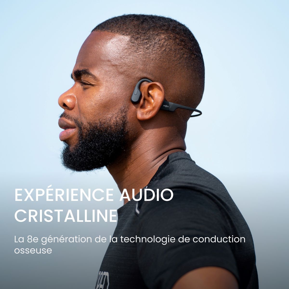 Casque OpenRun Mini USB-C Noir noir, SHOKZ