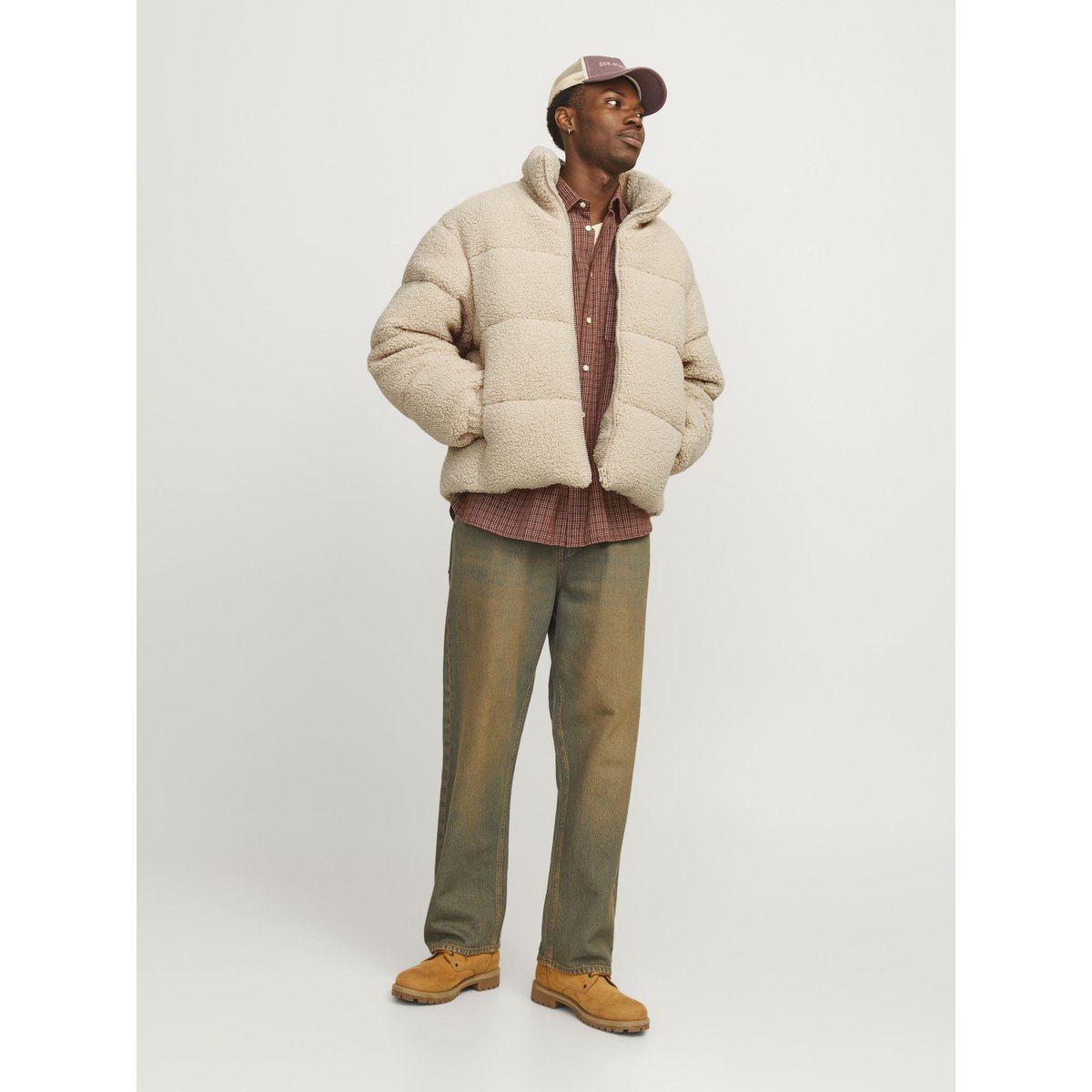 Manteau En Peluche cloud dancer 1, JACK & JONES