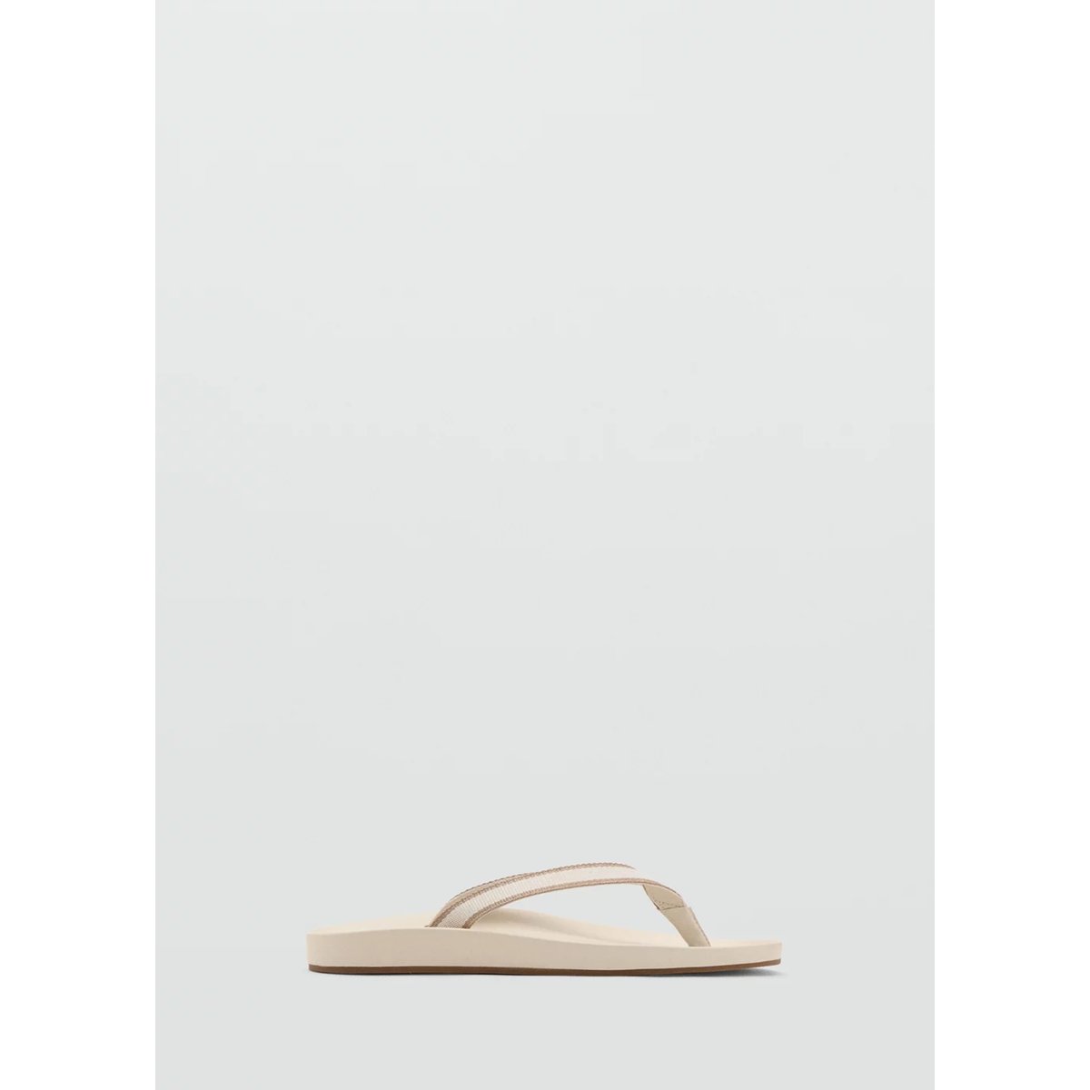 Sandales de plage à brides blanc, MANGO MAN
