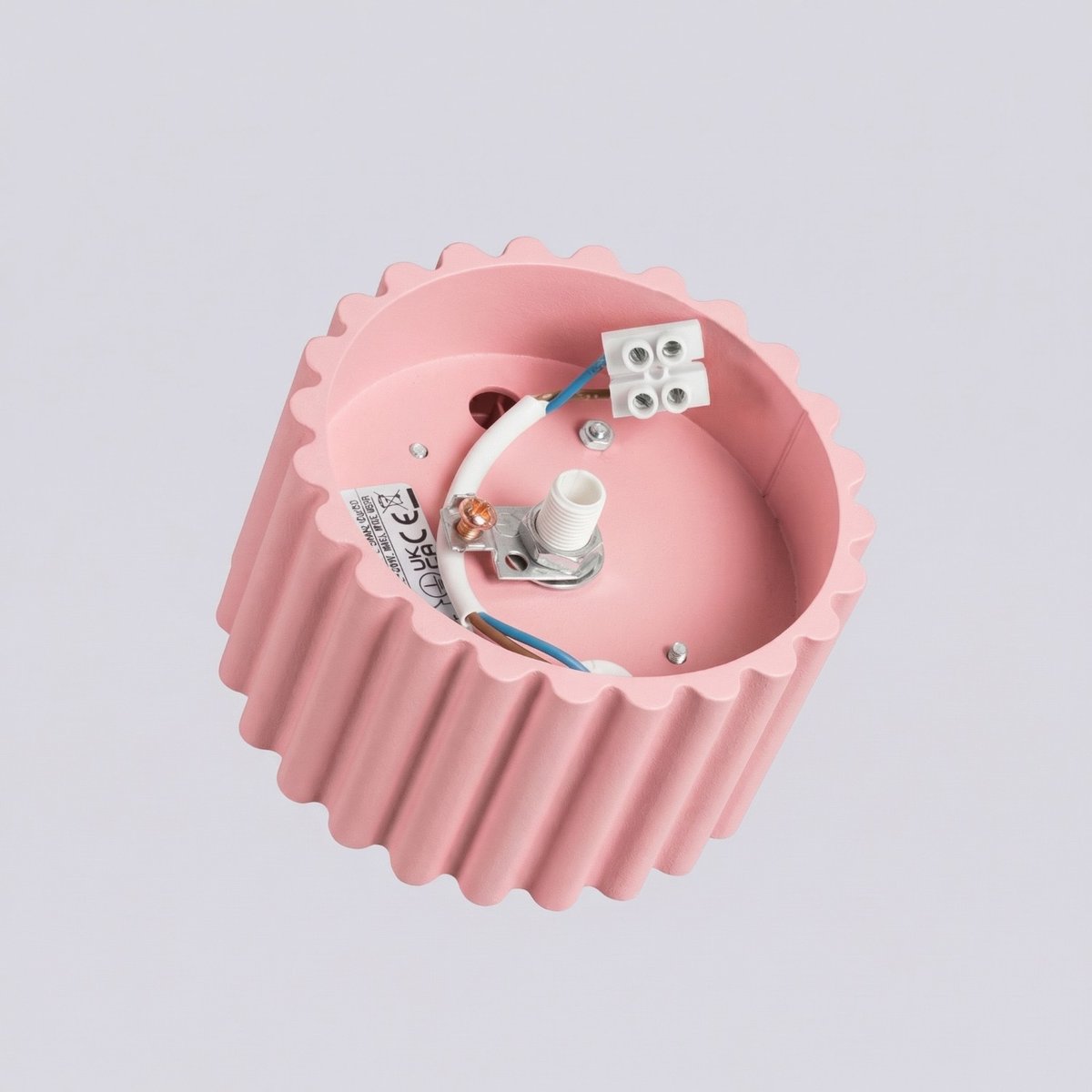 Plafonnier Aluminium Rose Gx53 1 AURA rose, EDEN