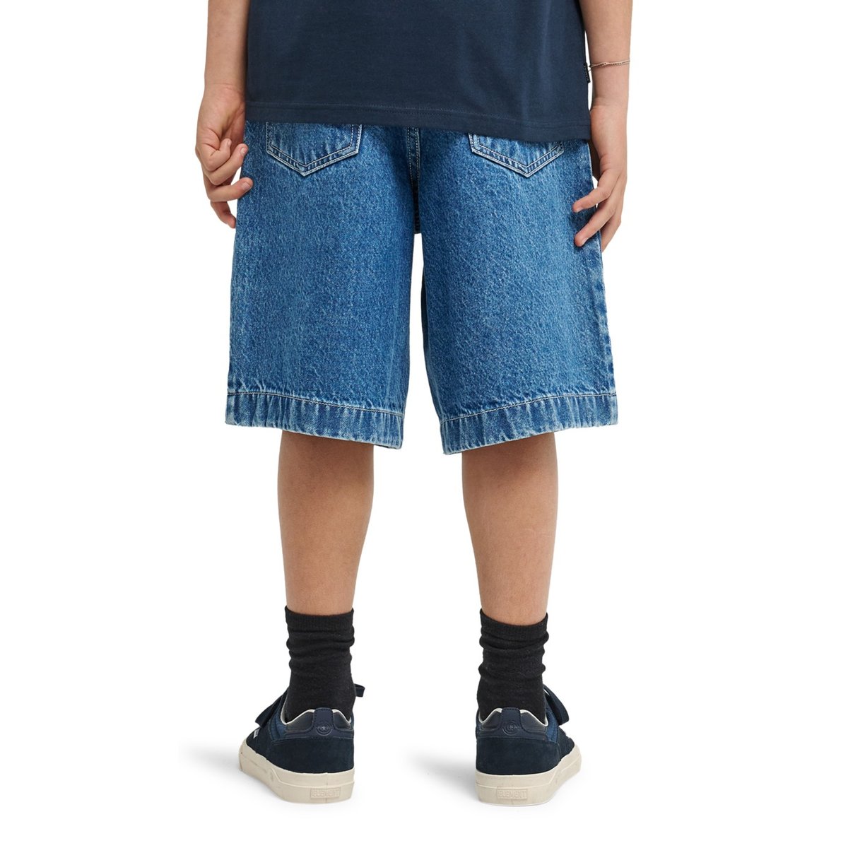 Short en denim BIG 5 bleu mid used, ELEMENT
