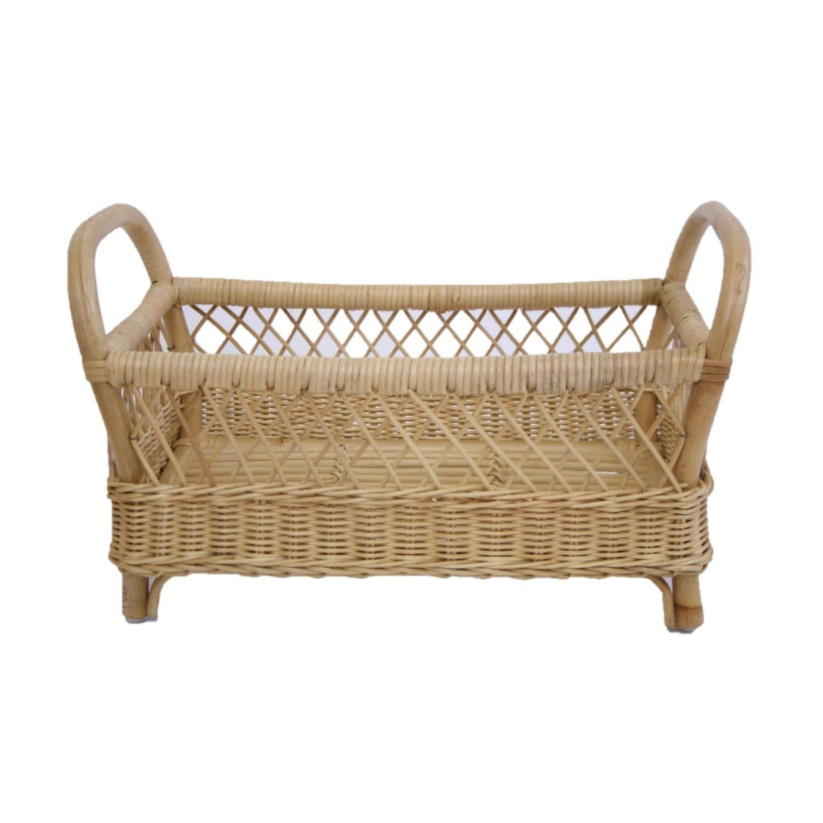 Lit poupée en rotin naturel - RAJA naturel, SAUDARA COLLECTIONS