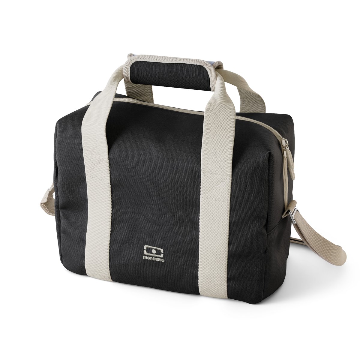 Sac isotherme grand format adulte 12L, Elegant noir, MONBENTO