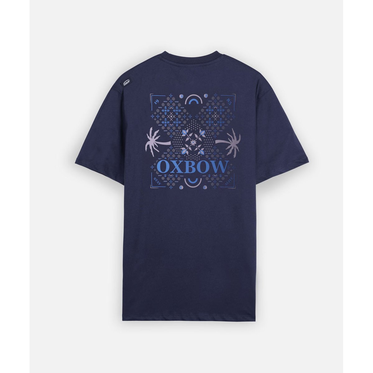 Tee-shirt manches courtes TEKOVA deep marine, OXBOW
