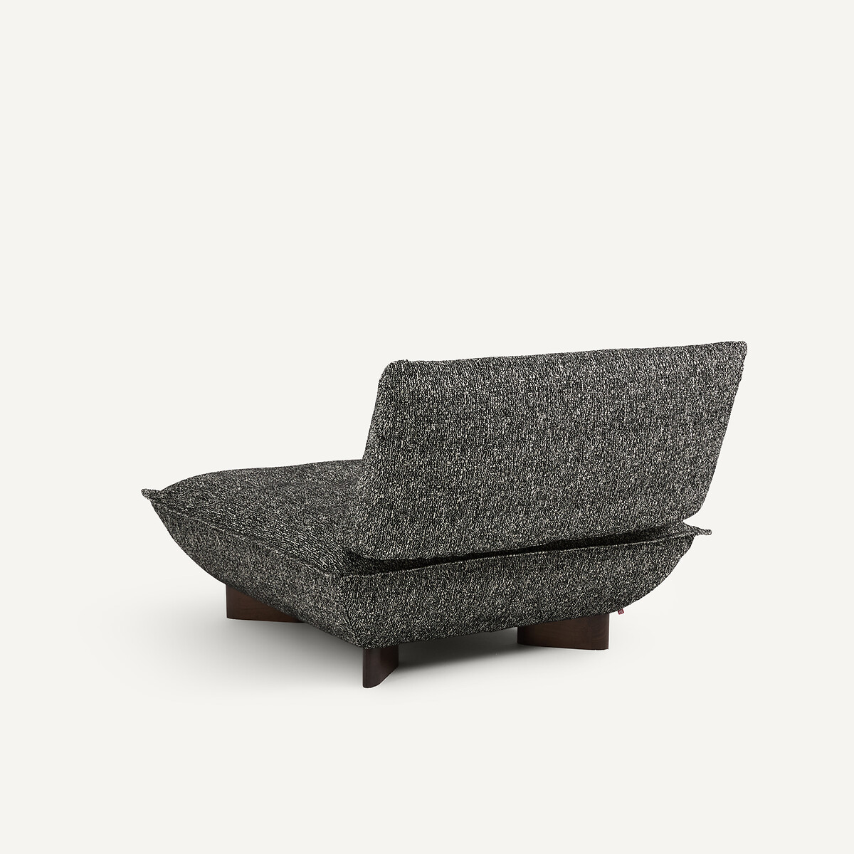 Chauffeuse modulable, en bouclette, KAORI noir, AM.PM