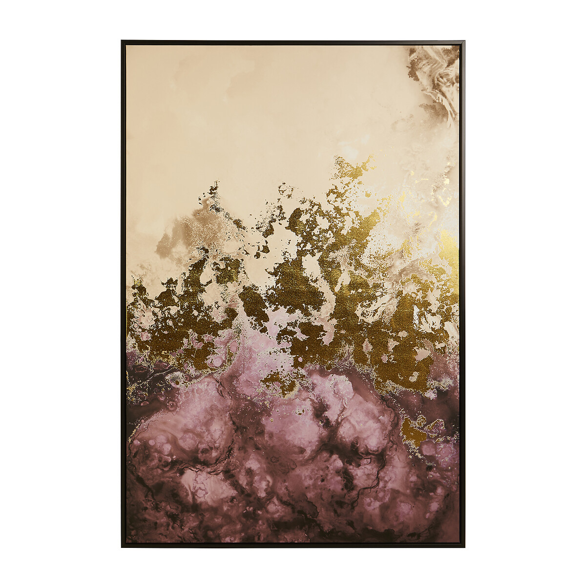 Astratto Cream and Mauve Framed Wall Art cream, FIFTY FIVE SOUTH