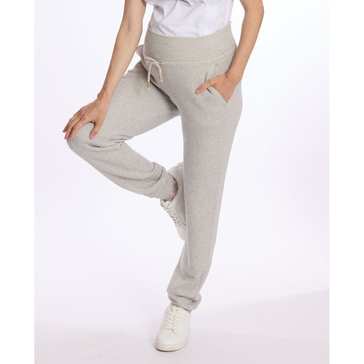 Jogging de maternité Billie gris, CACHE COEUR