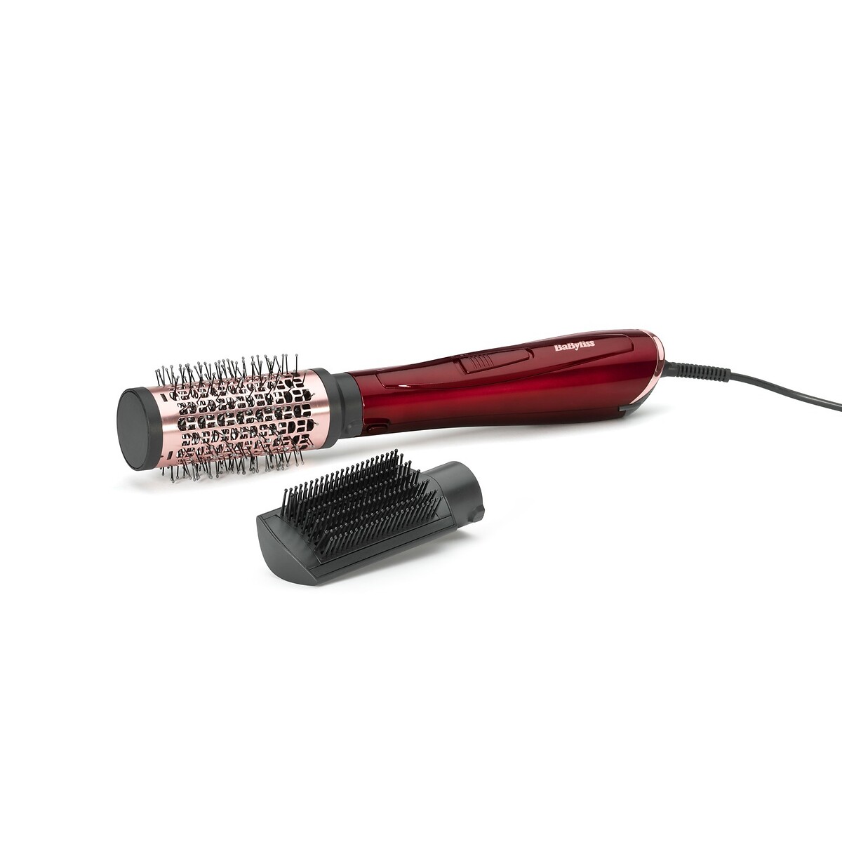 Brosse soufflante Expression Air Style AS812PE rouge bordeaux, BABYLISS