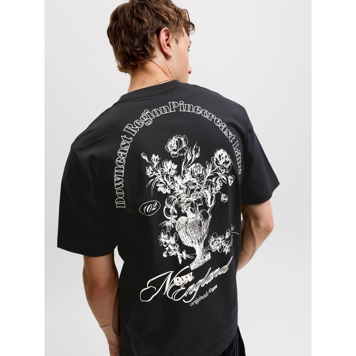 T-Shirt black 1, JACK & JONES