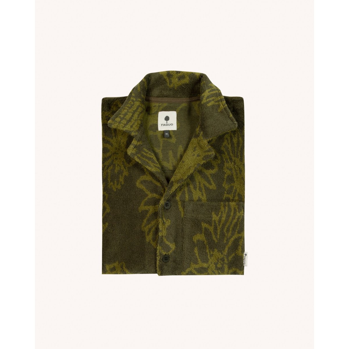 Chemise PAIOLIVE kaki foncé, FAGUO