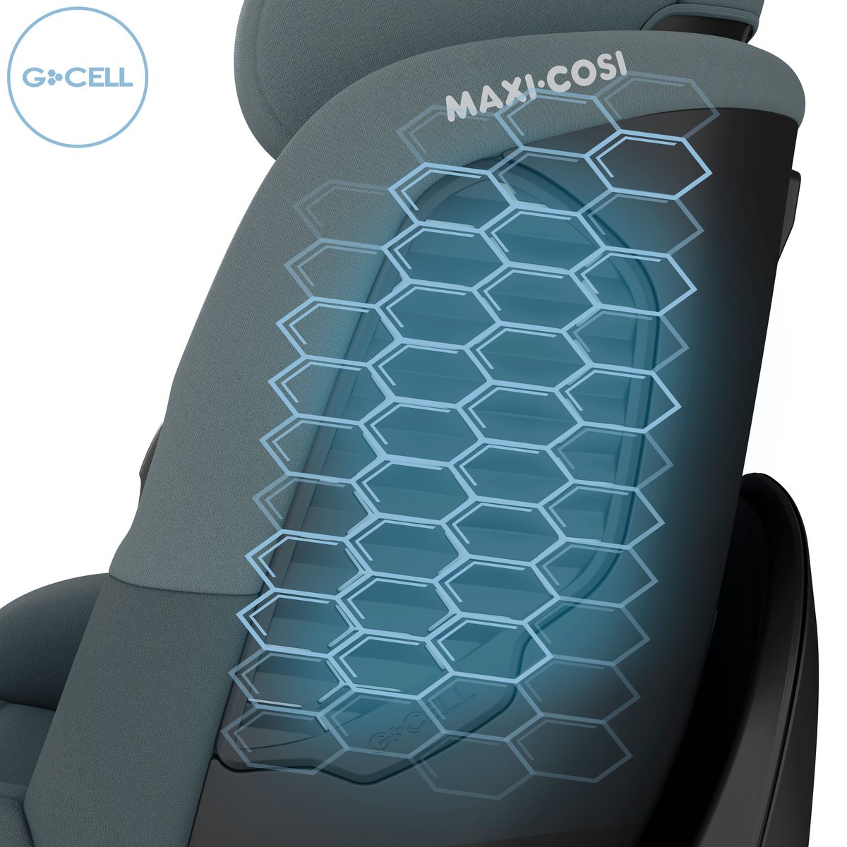 Siège auto enfant pivotant Mica 360 S, i-Size gris, MAXI COSI