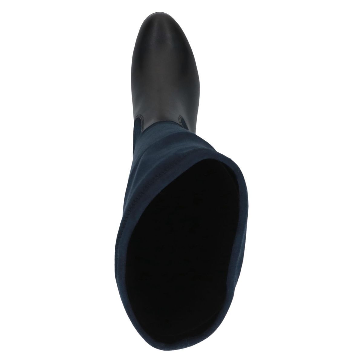 Bottes en cuir bleu blue océan combiné, CAPRICE