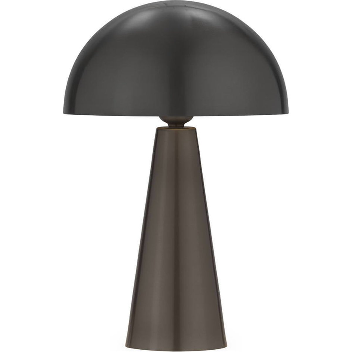 Lampe de table champignon en laiton plombé, RECOLLECTION